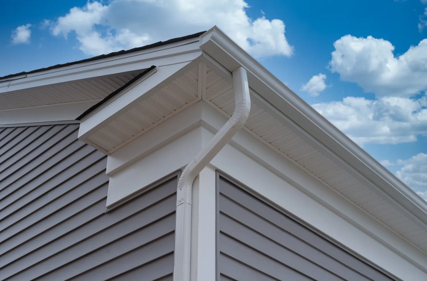 gutter installation works